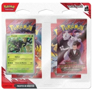 Blister Quádruplo Escarlate e Violeta 10 - Rivais Predestinados - Zarude