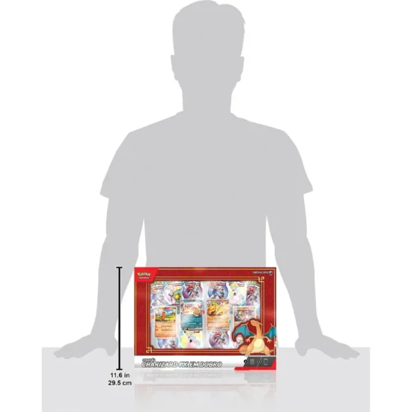 Box Pokémon Charizard Ex Em Dobro - Imagem 2